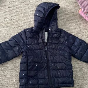 Gap kids winter coat with hood